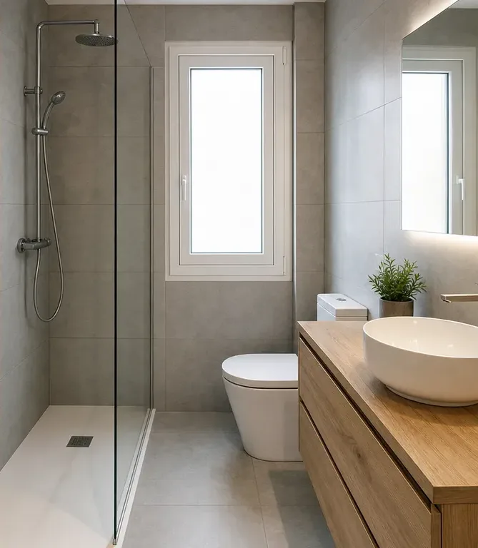 Después: Baño en Campanar