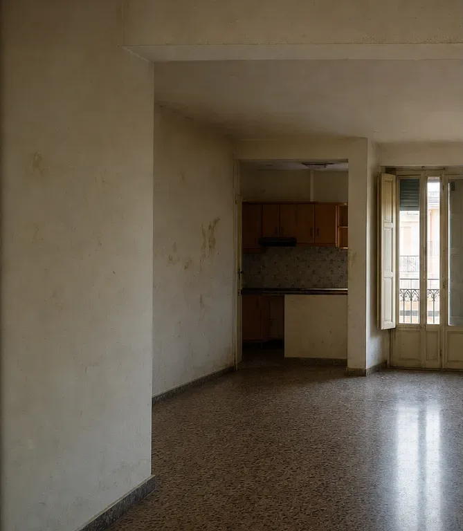 Antes: Piso en Ruzafa